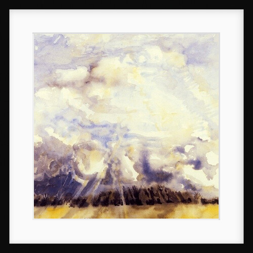March Sky, 1989 by Joan Thewsey
