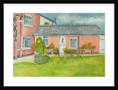 Back Garden, Red Cottage Studios, Suffolk, 2000 by Joan Thewsey
