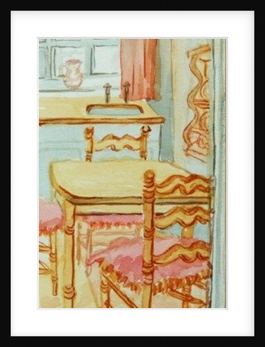 Red Cottage Kitchen, Suffolk, 2000 by Joan Thewsey