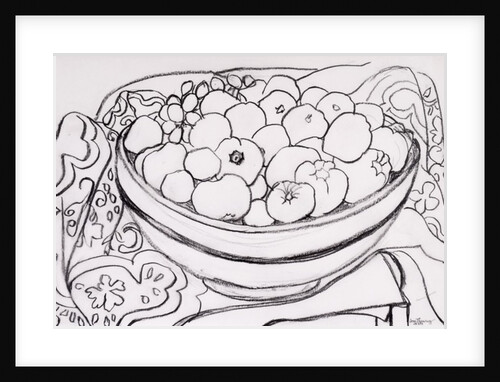 Quince in a Large Bowl, 2000 by Joan Thewsey