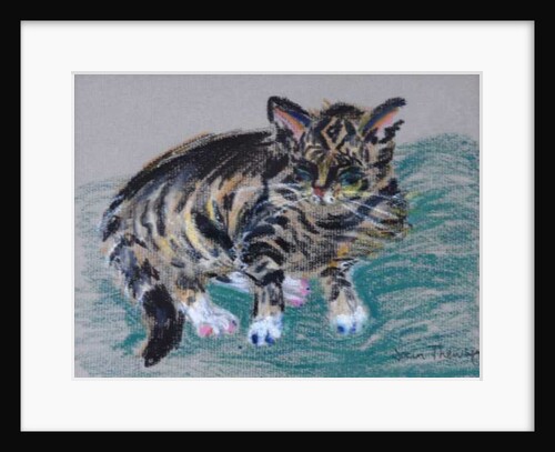 Tabby Cat, 2005 by Joan Thewsey