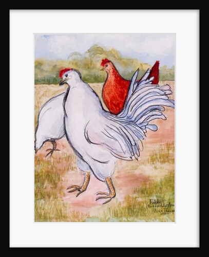 Ralphy, The Cockerel, 2005 by Joan Thewsey