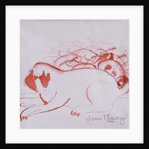 Pug Puppy 2, 2005 by Joan Thewsey