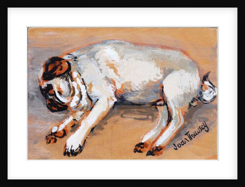 Hogarth Sleeping, 2005 by Joan Thewsey