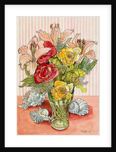 Roses, Lillies and Shells, 2008 by Joan Thewsey