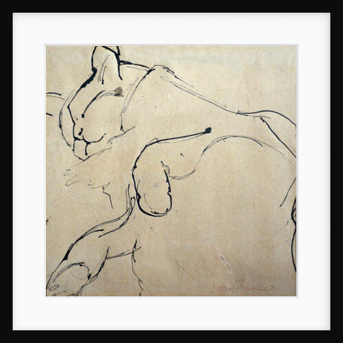Cat, 'Mouser', 1980 by Joan Thewsey