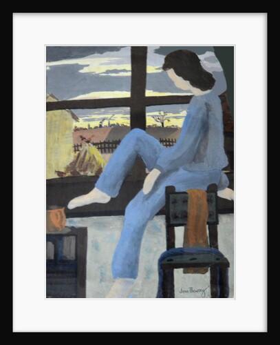 Girl Watching the Dawn, 1950 by Joan Thewsey