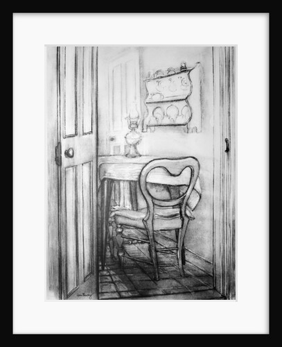 The Cottage Kitchen, 1975 by Joan Thewsey