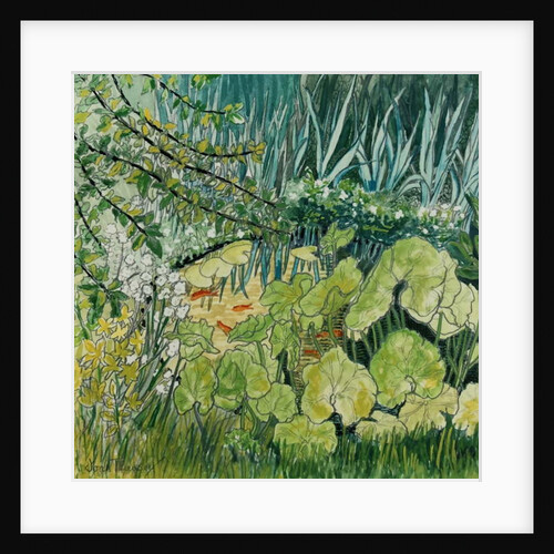 Pond with Goldfish by Joan Thewsey