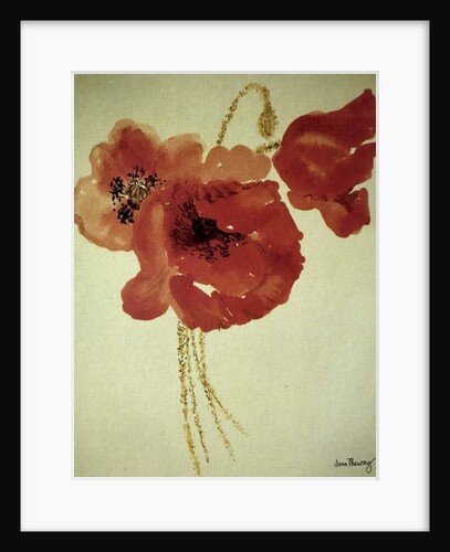Poppies from the Cornfield by Joan Thewsey