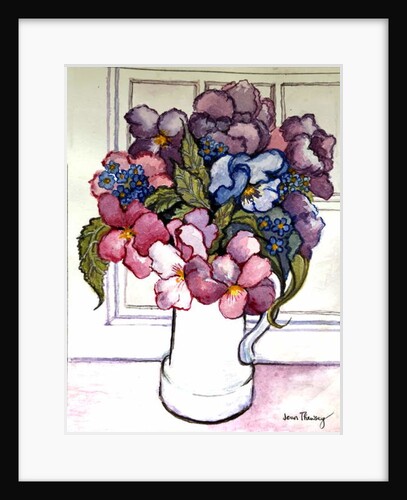 Pansies and Forget-me-nots by Joan Thewsey