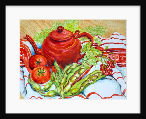 The Red Teapot by Joan Thewsey