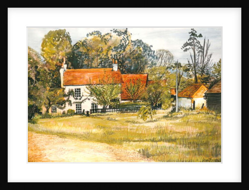 The Pink Cottage, Hedgerley Green by Joan Thewsey