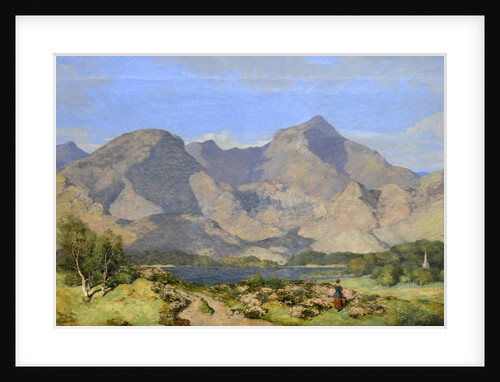 Catbells and Causey Pike, Derwentwater, 1854 by William James Blacklock