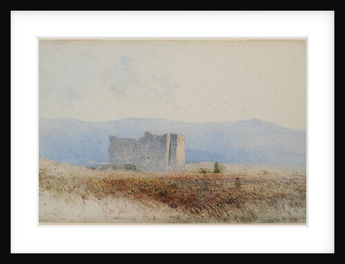 Buit's Castle, near Bewcastle, 1840-58 by William James Blacklock