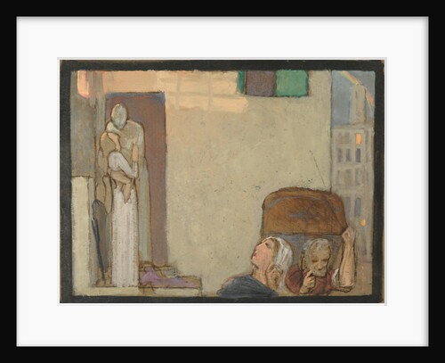 Study for The Farewell, c.1907 by Frederick Cayley Robinson