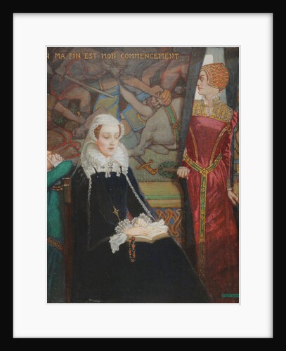 Mary Queen of Scots at Fotheringhay, c.1929 by John Duncan