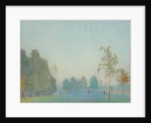 Park Scene and Tower, 1912 by James Hamilton Hay