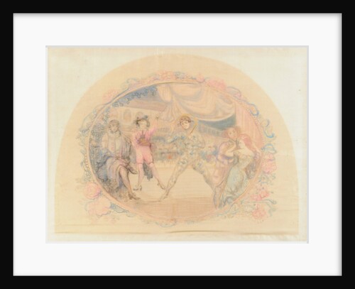 Harlequin S'Amuse, 1905 by Charles Edward Conder