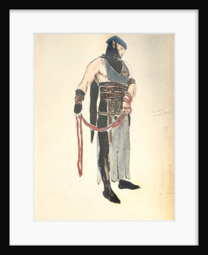 Costume Design for the Queen's Servant in 'Le Mort de Tintagiles', 1912 by Charles Ricketts