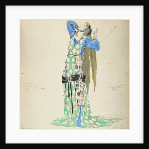 Costume Design for Bellengere in 'Le Mort de Tintagiles', 1912 by Charles Ricketts