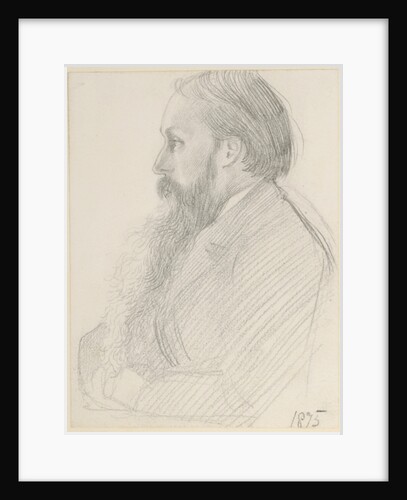 Portrait of Edward Burne-Jones, 1875 by George 9th Earl of Carlisle Howard