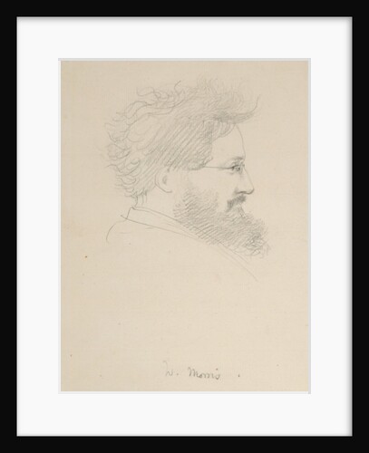 Portrait of William Morris, c.1875 by George 9th Earl of Carlisle Howard