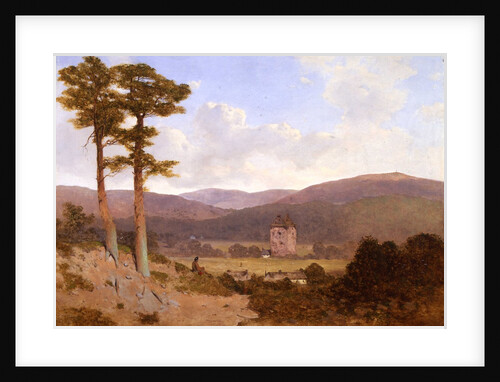 Gilnockie Tower, 1843 by William James Blacklock