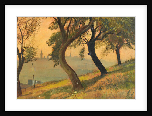 Friedberg in Hessen from the Johannisberg Nauheim, 1903 by George 9th Earl of Carlisle Howard