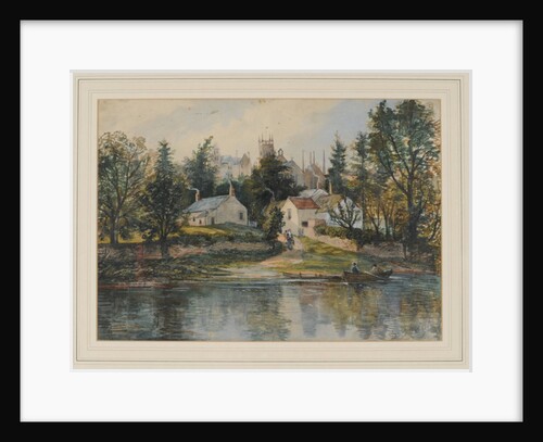 Wetheral Ferry, 1840-43 by Samuel Bough