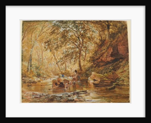 Cadzow Burn, 1856 by Samuel Bough