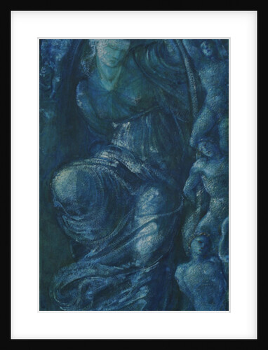 Study for the Wheel of Fortune, 1870 by Edward Coley Burne-Jones