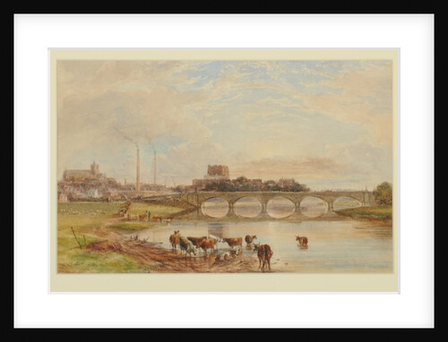 Carlisle from the Sands, 1868 by William Henry Nutter