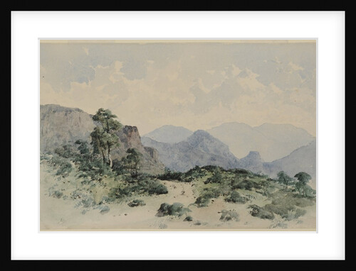 Lake District Fells, Borrowdale, 1840-58 by William James Blacklock