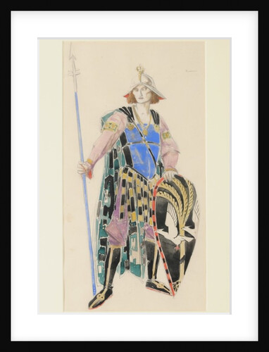 Costume Design for Tristan, 1920 by Charles Ricketts