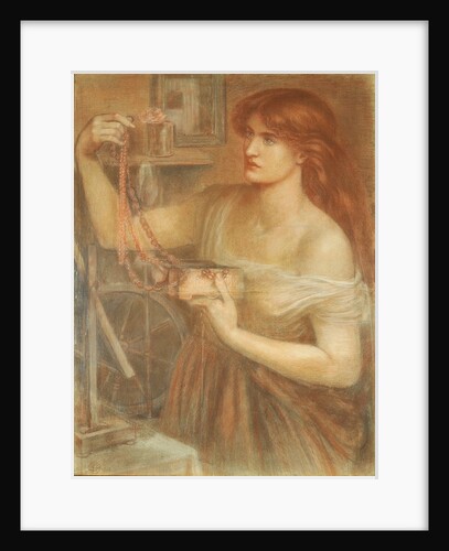 Risen at Dawn - Gretchen Discovering Faust's Jewels , 1868 by Dante Gabriel Charles Rossetti