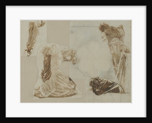 The Queens in the Barge, 1857 by Arthur Hughes