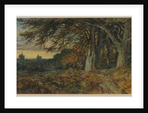 Naworth Castle, 1840-45 by Samuel Bough
