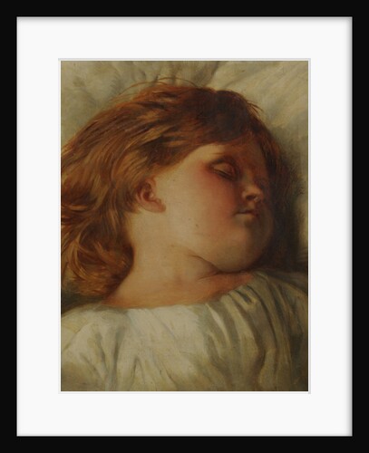 The Sleeping Child - A Granddaughter, c.1896 by William Strutt
