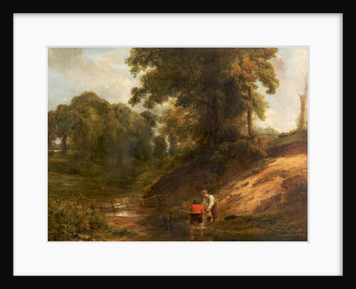 Boys Fishing, 1824 by William Collins
