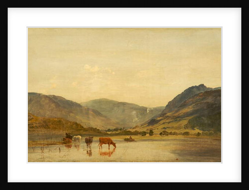 Lake Scene, c.1860-70 by James Francis Danby