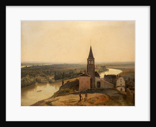 Near Rouen, 1817-28 by Richard Parkes Bonington