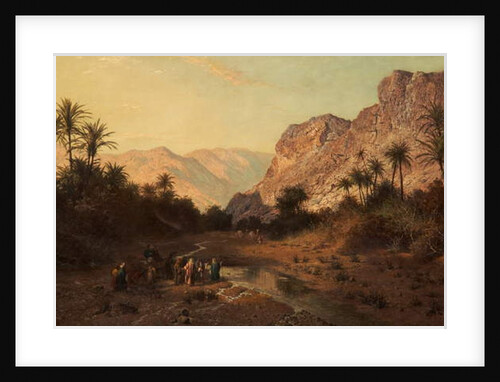 Rephidim, Desert of Sinai, 1877 by Edward Henry Holder