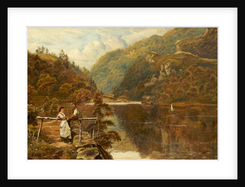 The Boat Pier, Loch Katrine by Theodore Hines