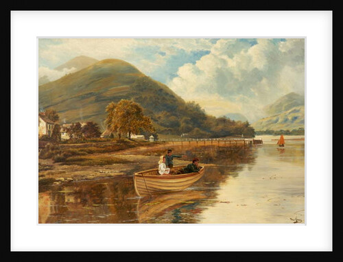 Luss, Loch Lomond by Theodore Hines