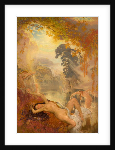 Leda and the Swan, 1928 by William Shackleton
