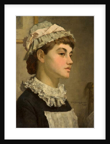 The Maid Servant, 1881 by William A. Breakspeare