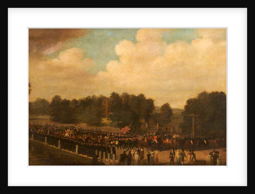 Francis Dukinfield Astley in Procession as High Sheriff, c.1806-7 by English School