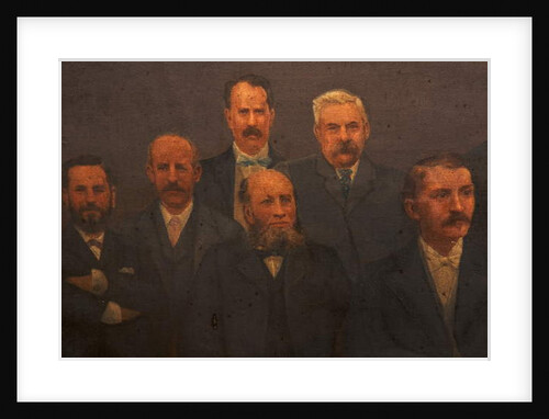 First Town Council, Borough of Dunkinfield, 1899 by Arthur Bradshaw