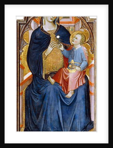Madonna and Child, 1387 by Niccolo di Buonaccorso